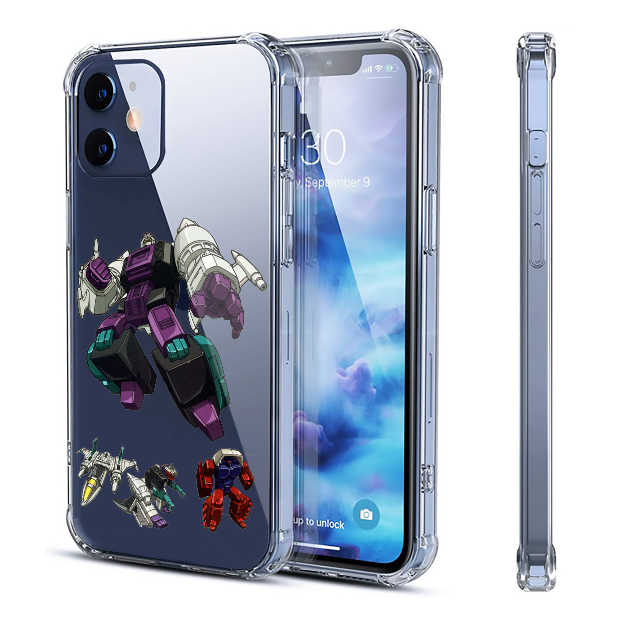 （画像用）  【iPhone 12シリーズ対応】透明スマホケース（クリアソフトケース）